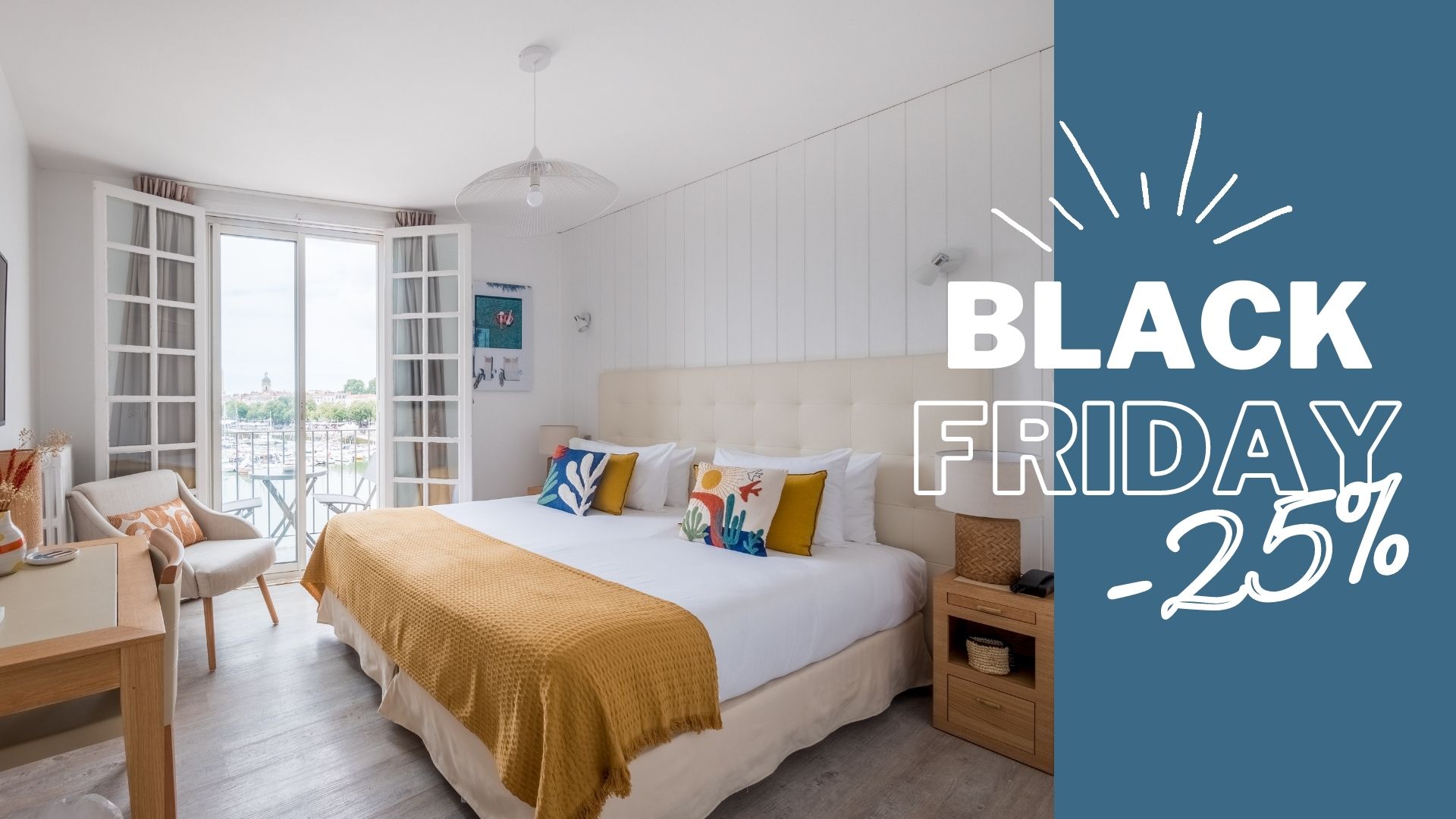 TOUR DE NESLE black friday Hotel Tour de Nesle chambre lit double