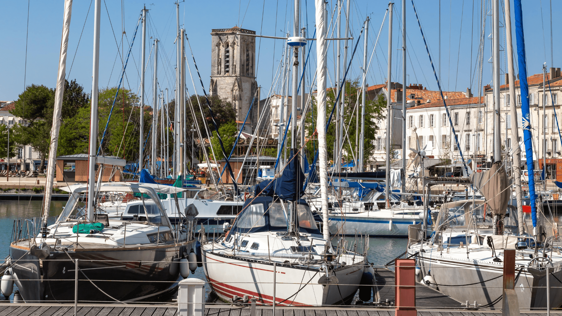 Vue sur le Vieux Port La Rochelle